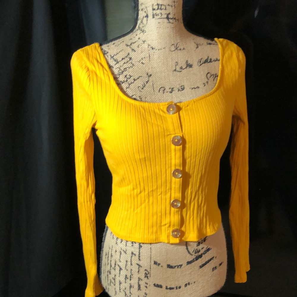 Form fitting gold top